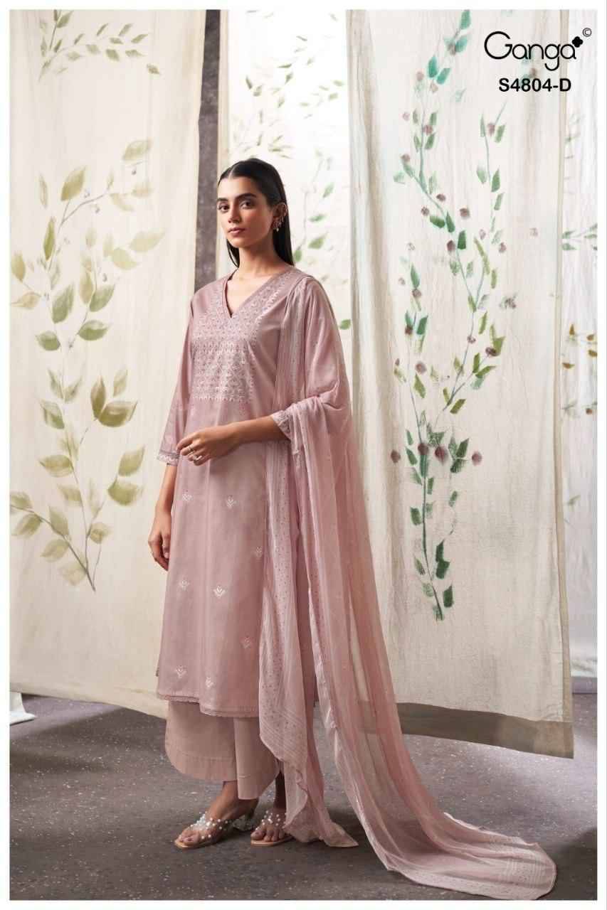 DRISANAE 4804 Series By Ganga Fashion Beautiful Festive Suits Stylish Colorful Fancy Casual Wear & Ethnic Wear PREMIUM COTTON Print Dresses At Wholesale Price
